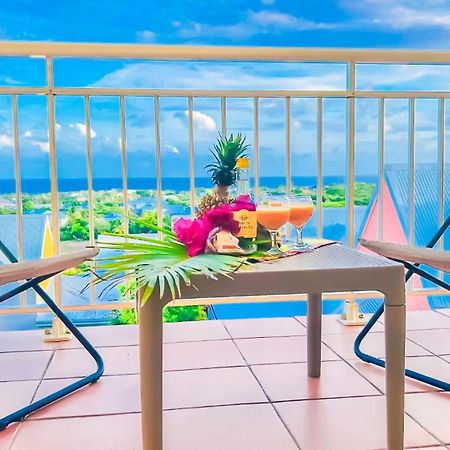 Magnifique Appartement Fleurs Caraibes - 6 Personnes En Residence Avec Piscine Privee - Sainte Anne エクステリア 写真