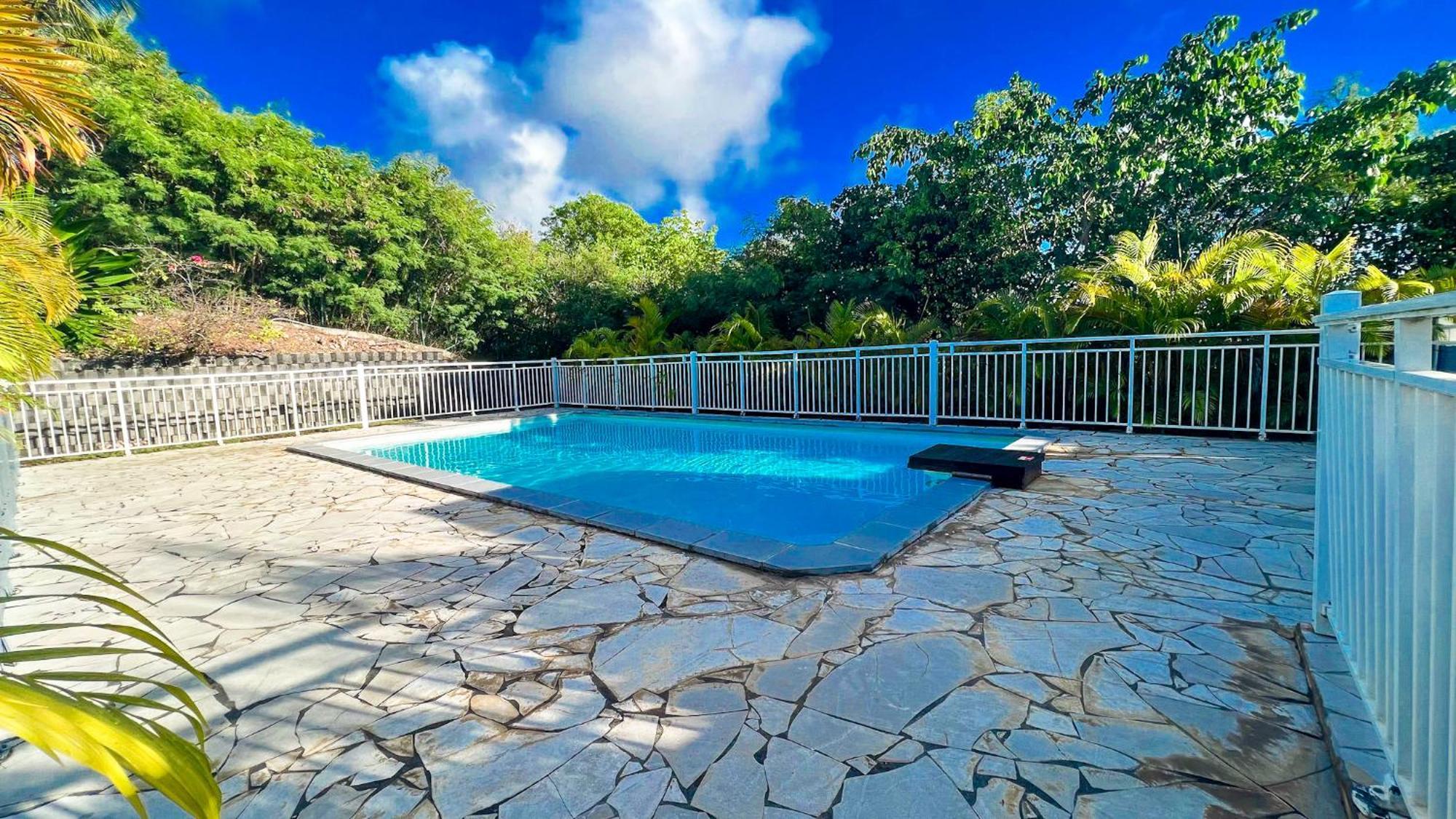 Magnifique Appartement Fleurs Caraibes - 6 Personnes En Residence Avec Piscine Privee - Sainte Anne エクステリア 写真
